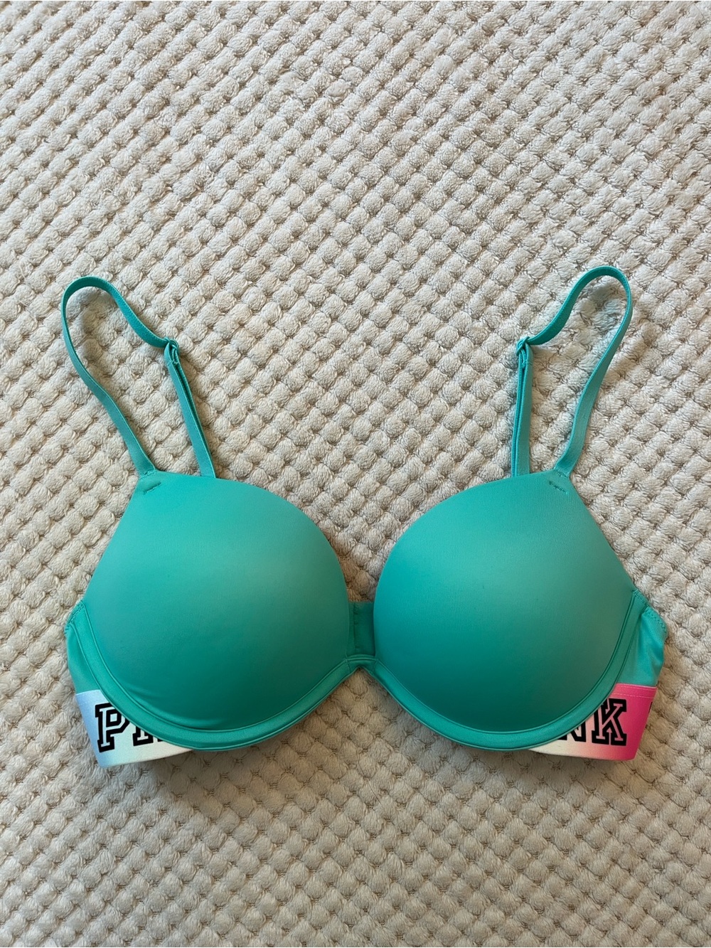 PINK Victoria's Secret Wear Everywhere Super Push-Up Bra
